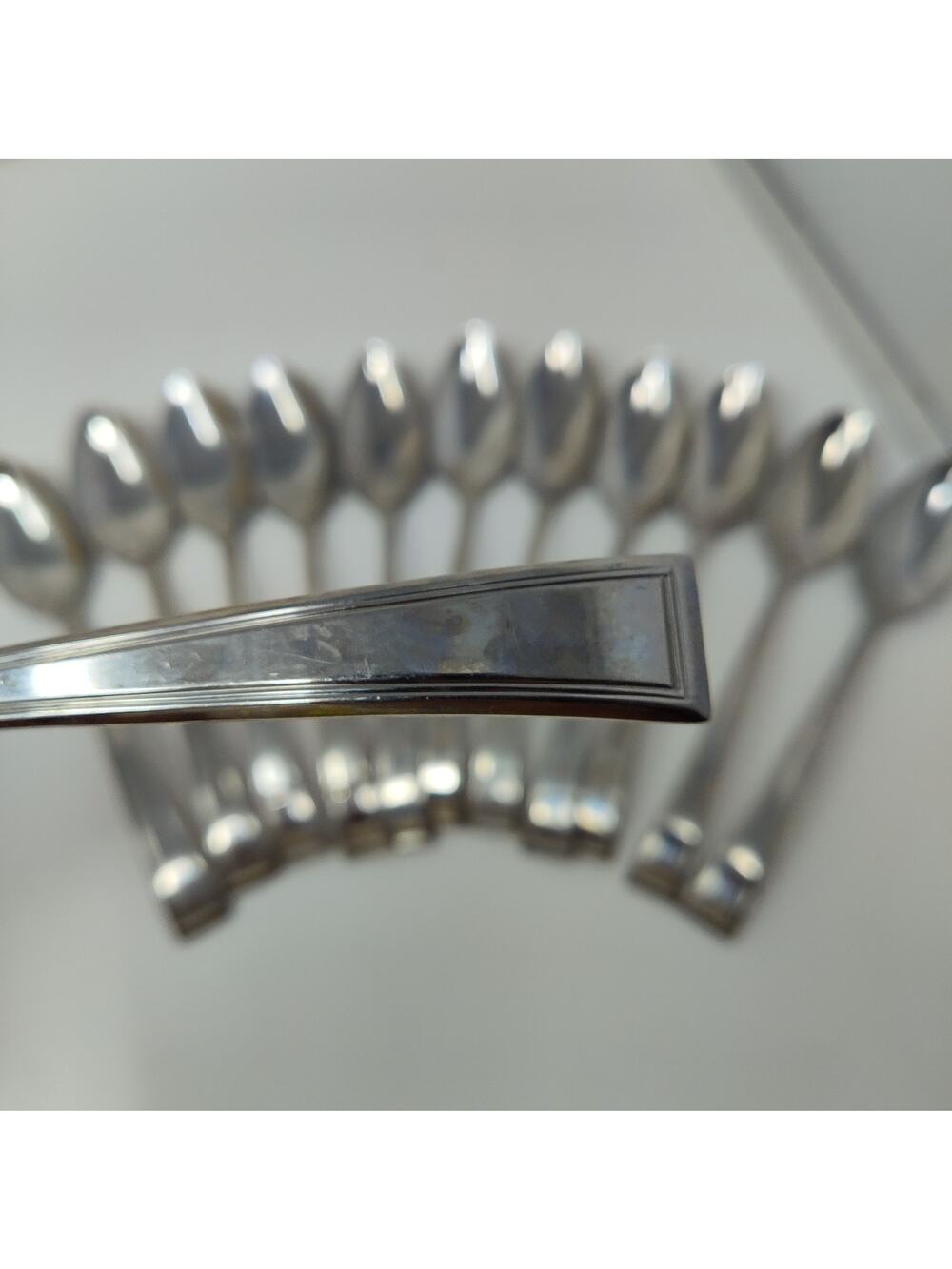 12X Tbsp Fortessa Pantheon Set Stainless Steel Flatware Table Spoons